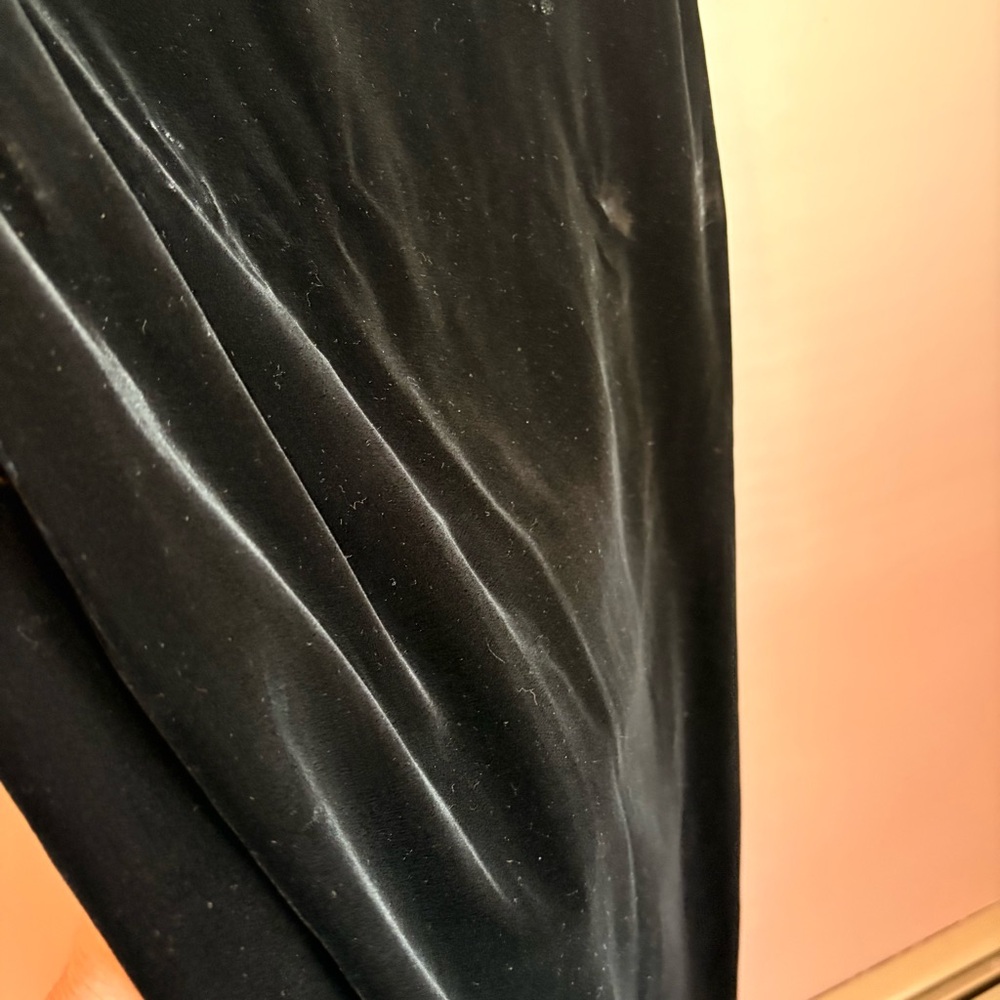 Jessica McClintock Vintage Black Strapless Gown - Picture 5 of 13